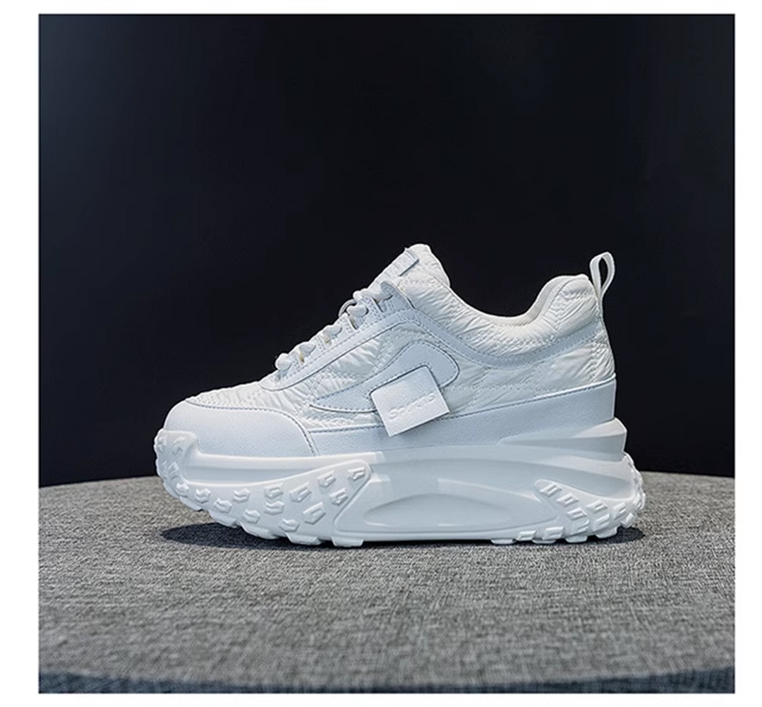 Wedge White Sneakers