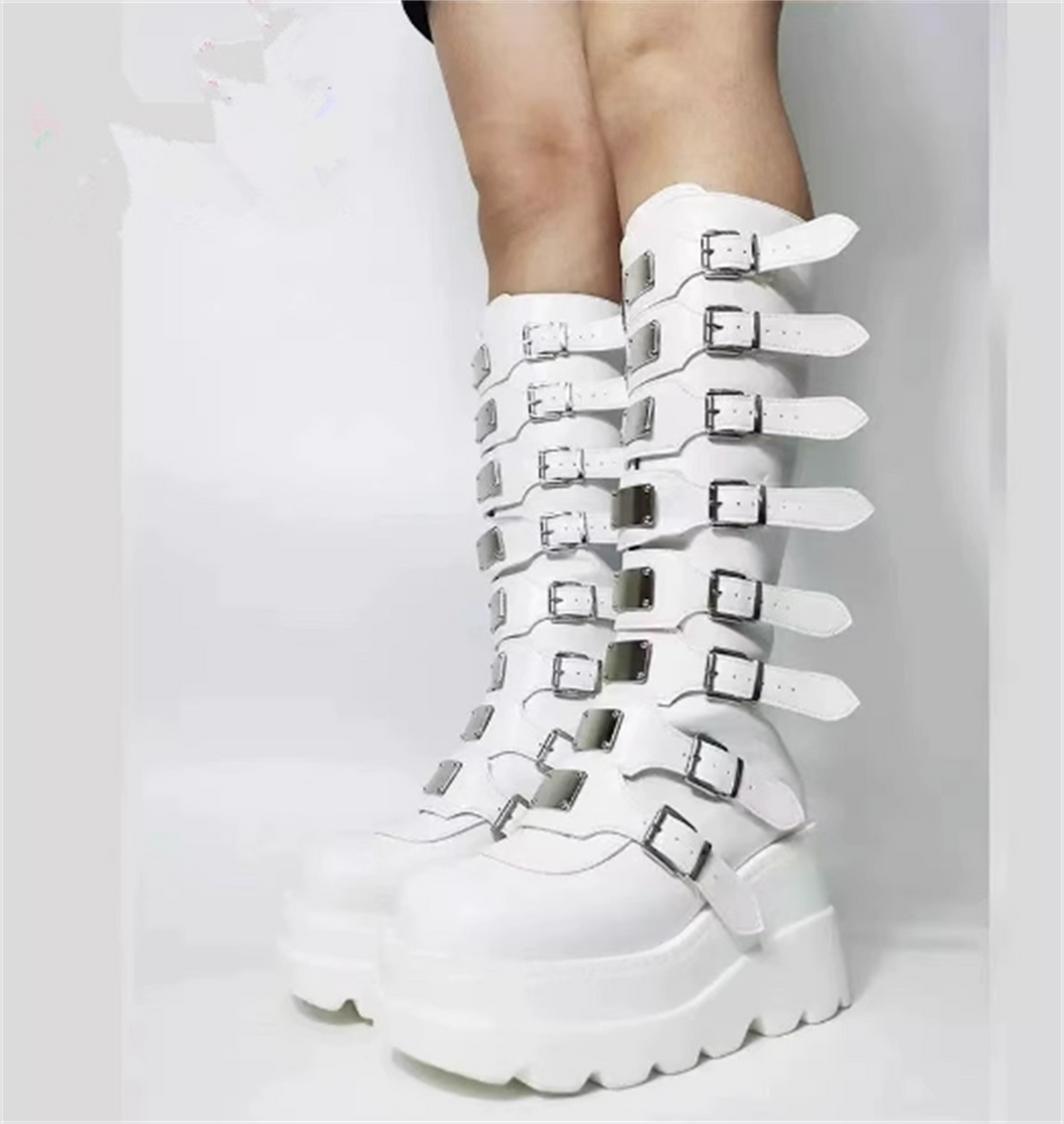 Wedge Tall Boots