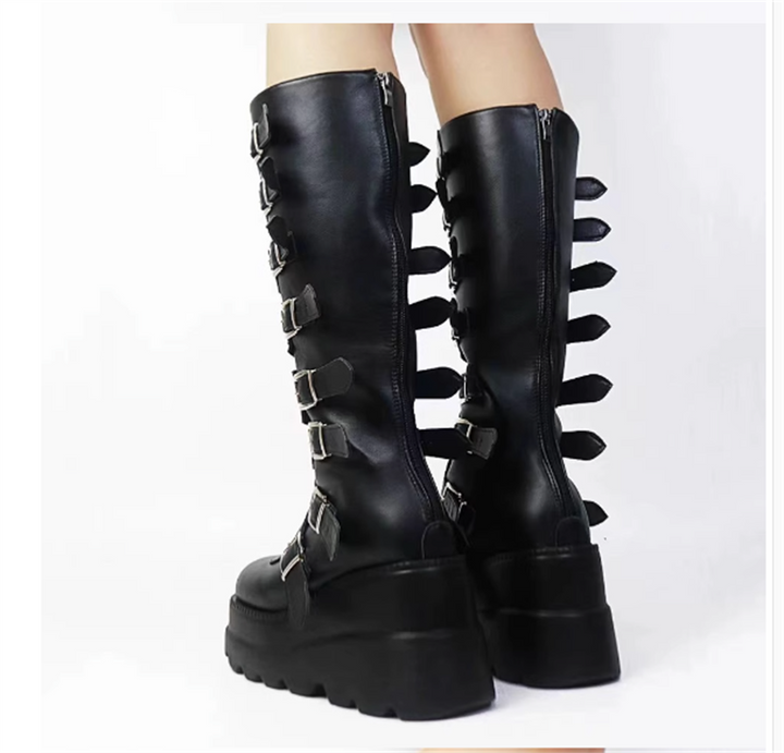 Wedge Tall Boots