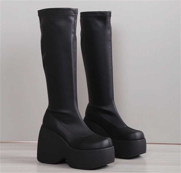Wedge Tall Boots