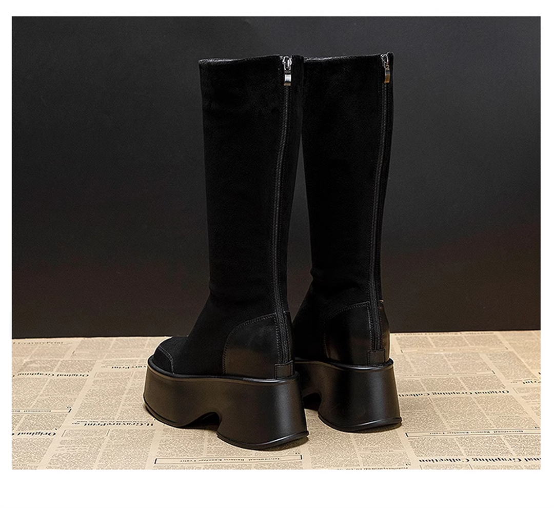 Hidden Heel Tall Boots