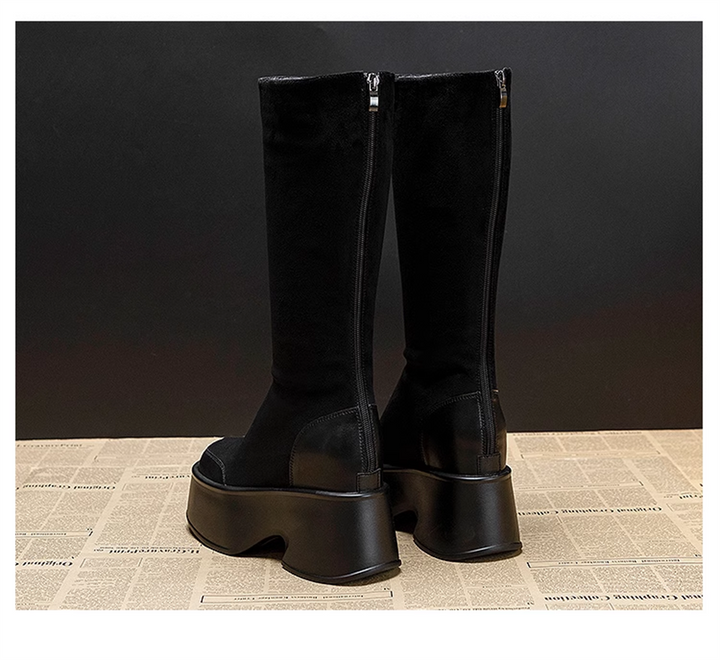 Hidden Heel Tall Boots