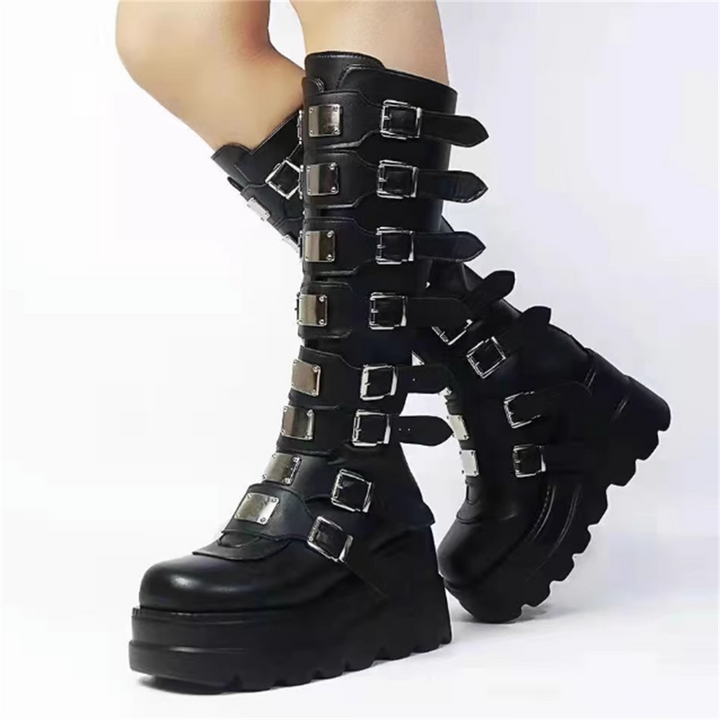 Wedge Tall Boots