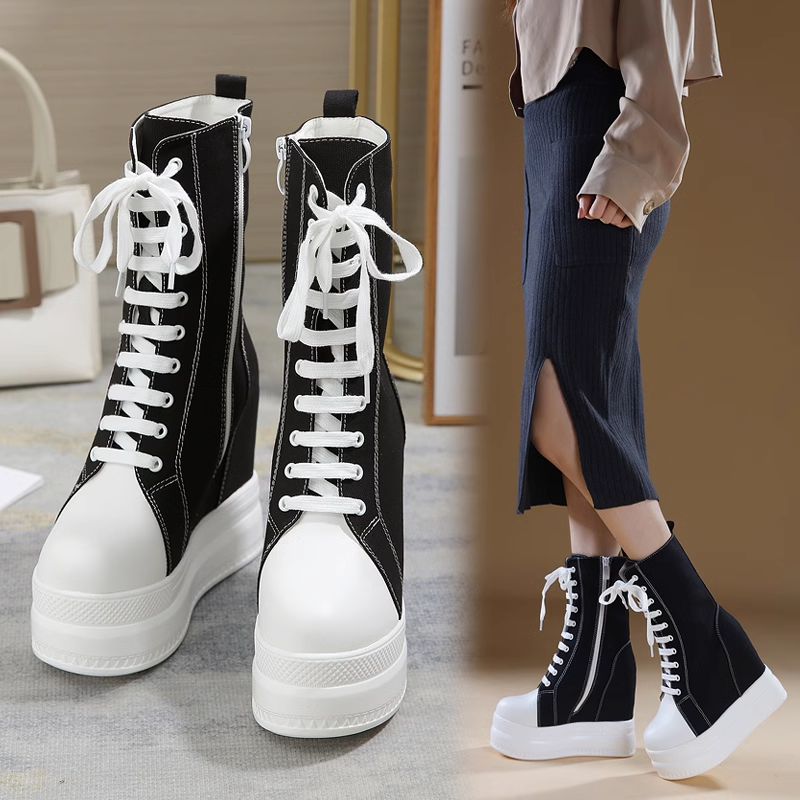 Wedge Converse Boots