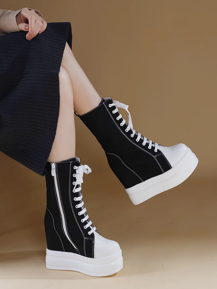 Wedge Converse Boots