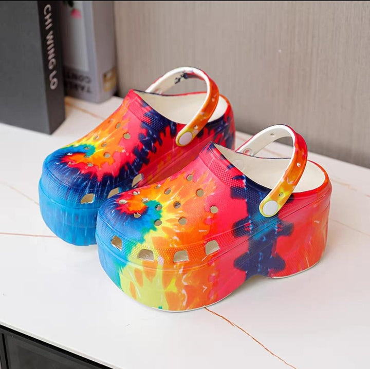 Wedge Crocs