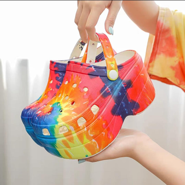 Wedge Crocs