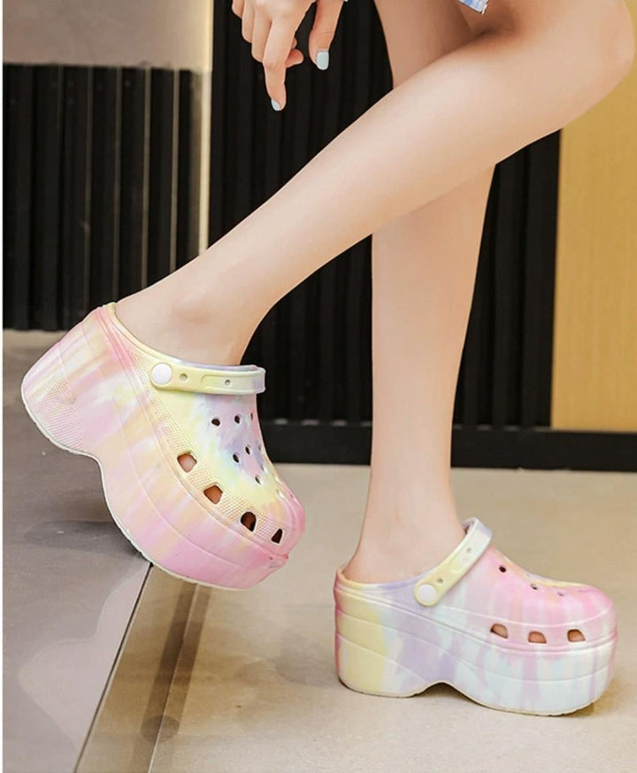 Wedge Crocs