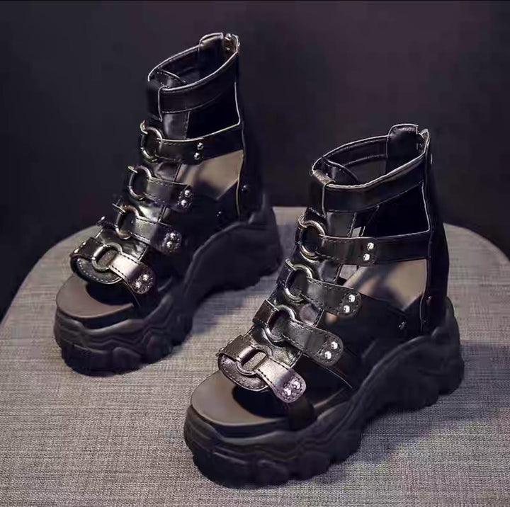 Wedge  Gladiator Sandals