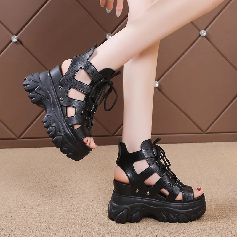Wedge Gladyatör Sandals