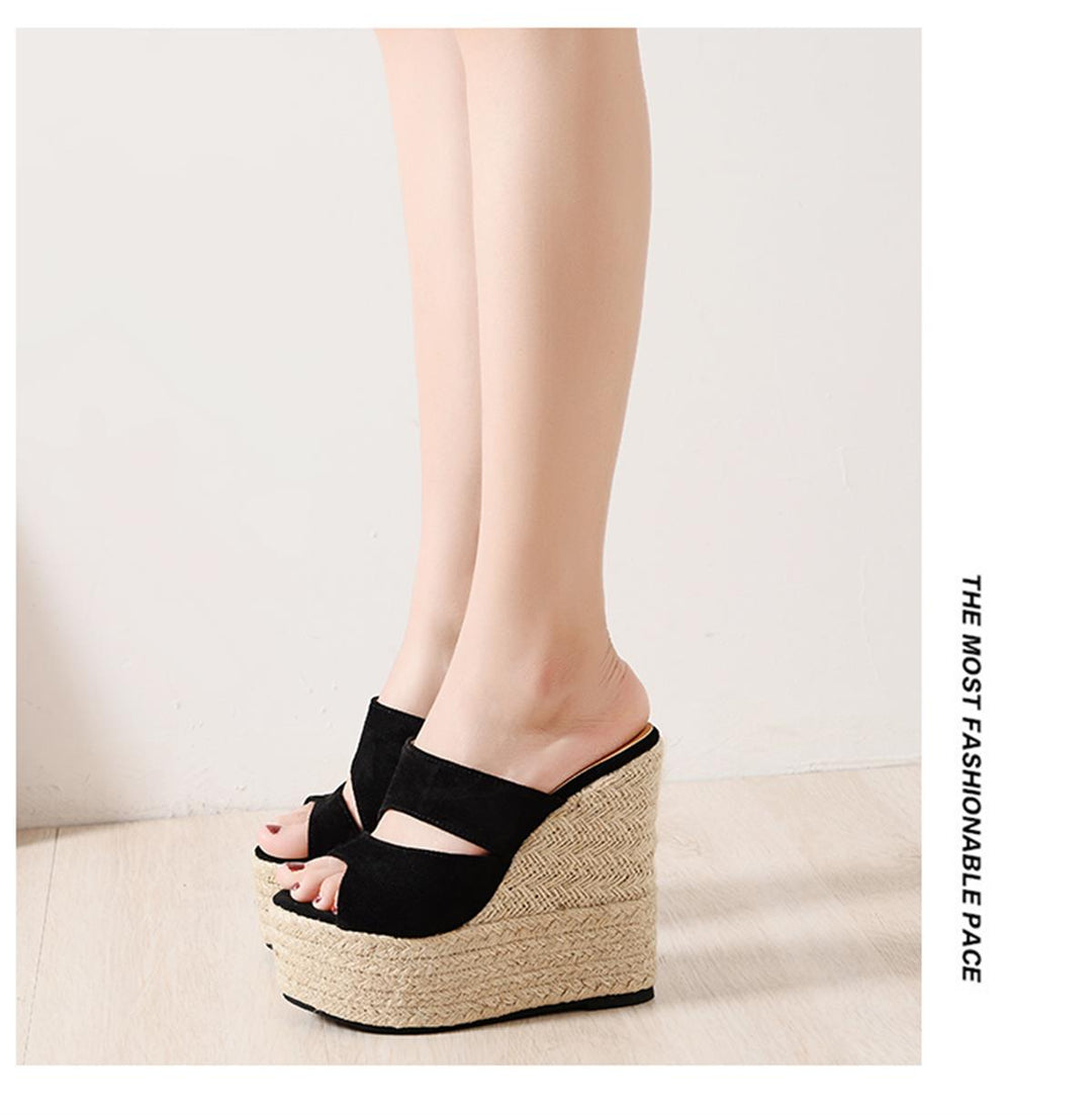 Wedge Straw Terlik