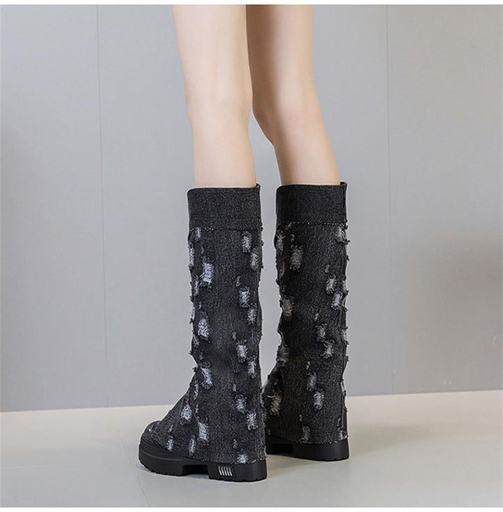 Wedge Kot Tall Boots