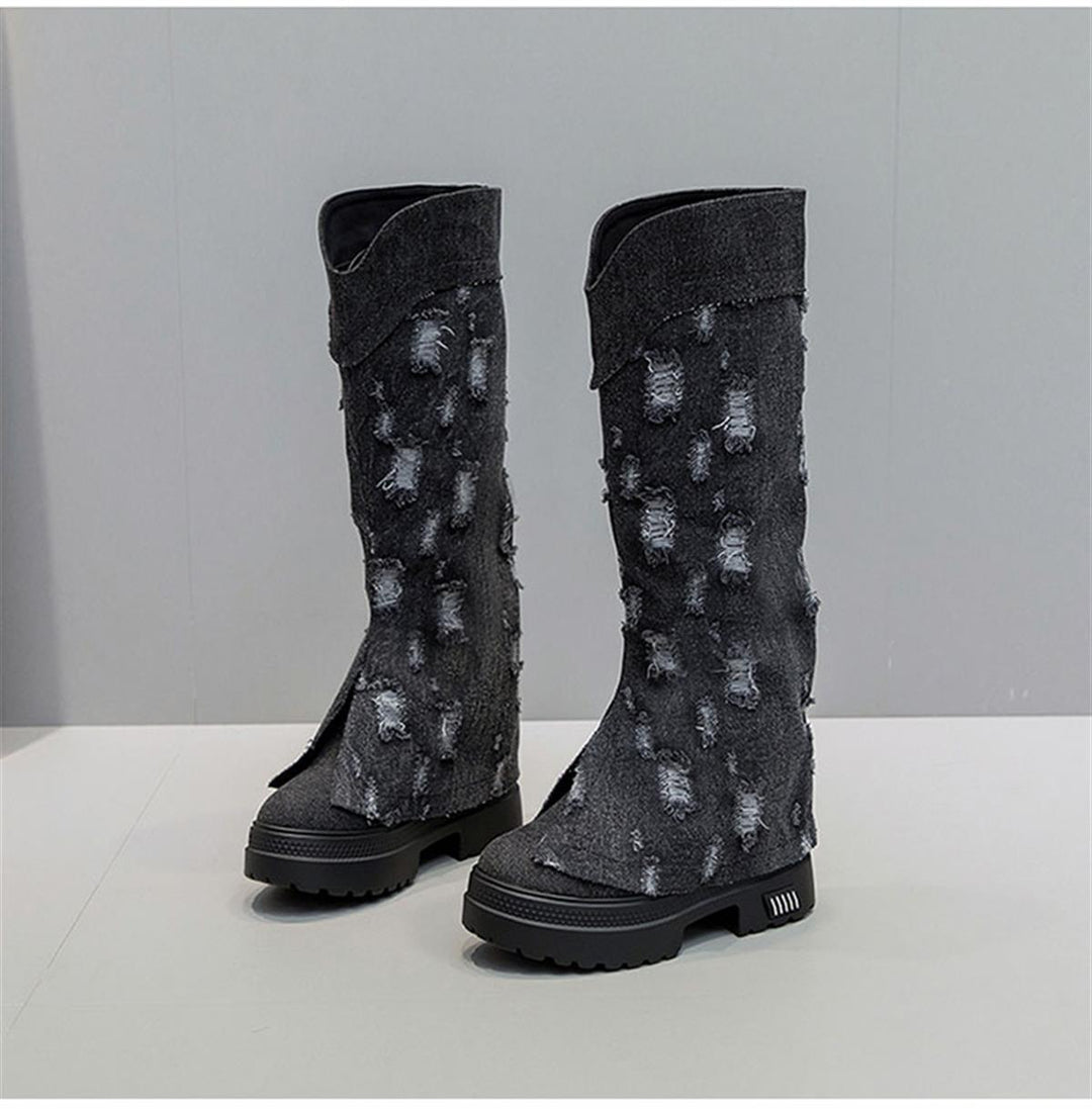 Wedge Kot Tall Boots
