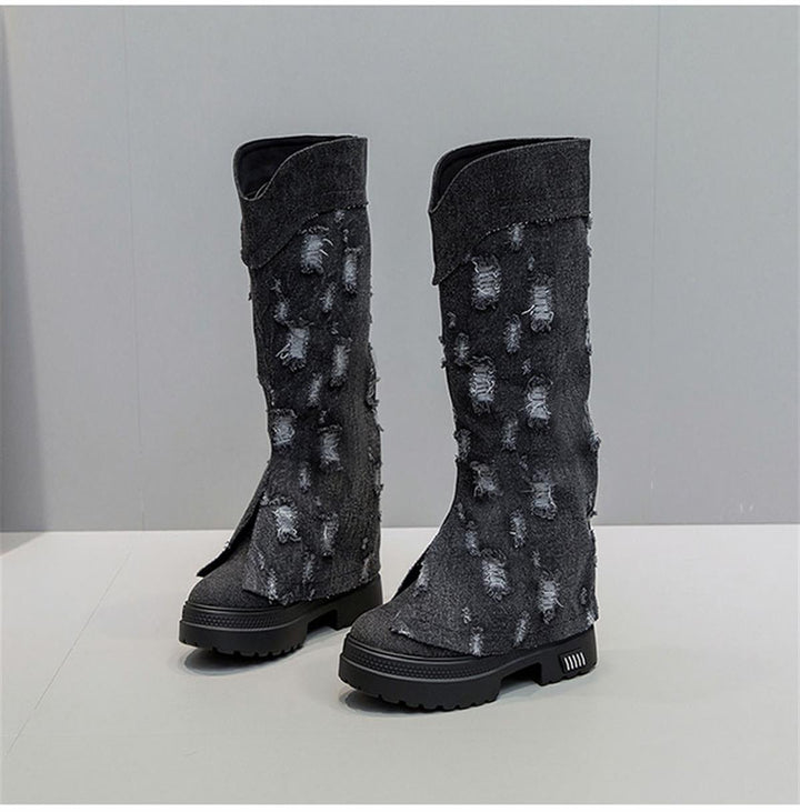Wedge Kot Tall Boots