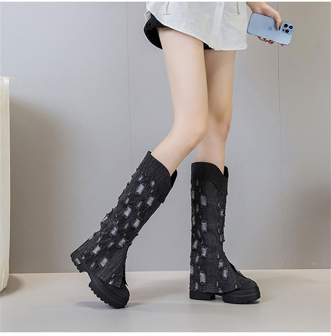 Wedge Kot Tall Boots