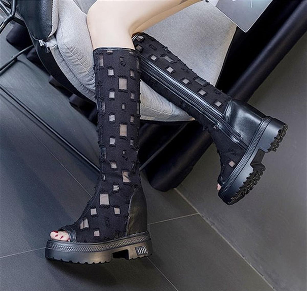Wedge Kot Tall Boots