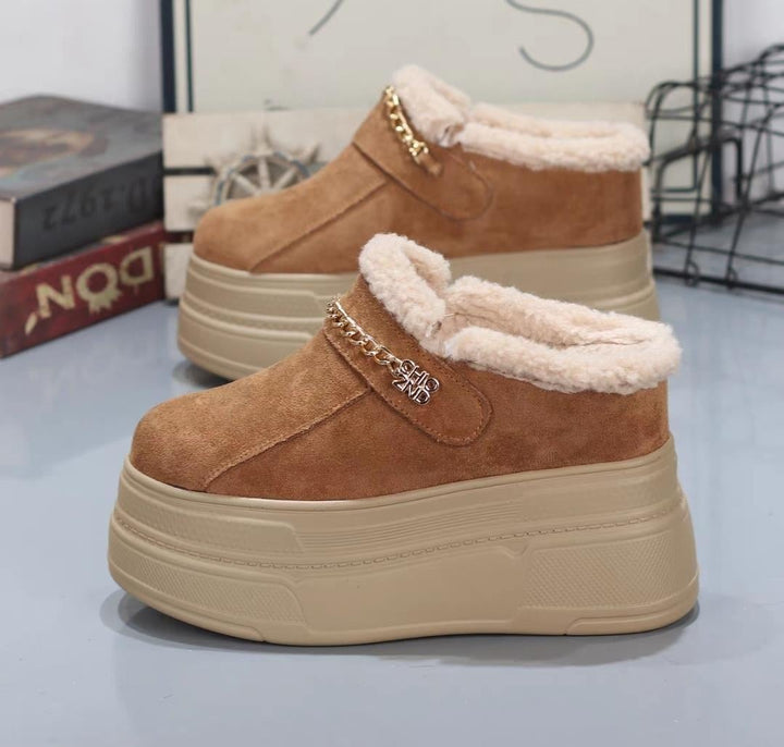 Wedge Kürklü Terlik