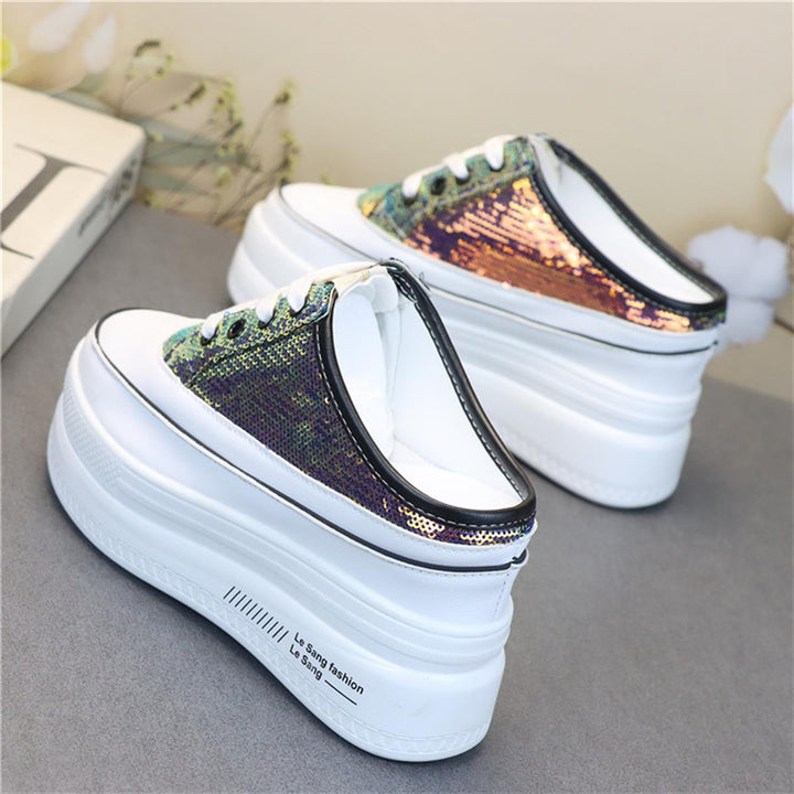 Wedge Payetli Terlik
