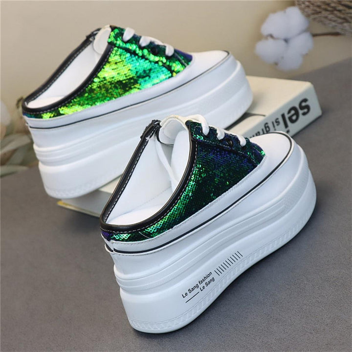 Wedge Payetli Terlik
