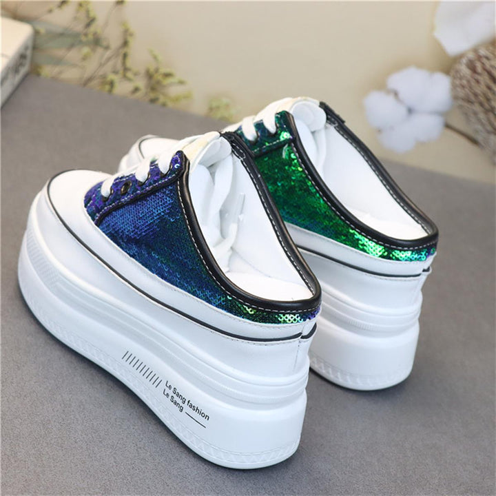 Wedge Payetli Terlik