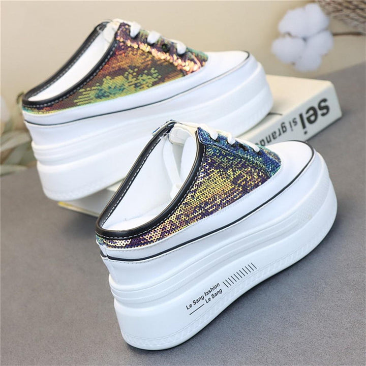 Wedge Payetli Terlik