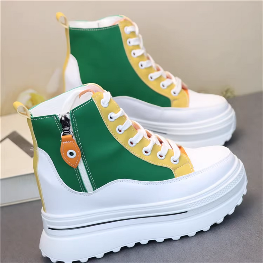 Wedge Colorful Boots