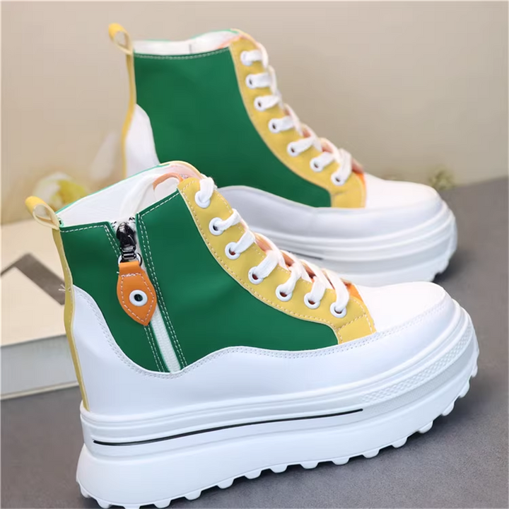 Wedge Colorful Boots