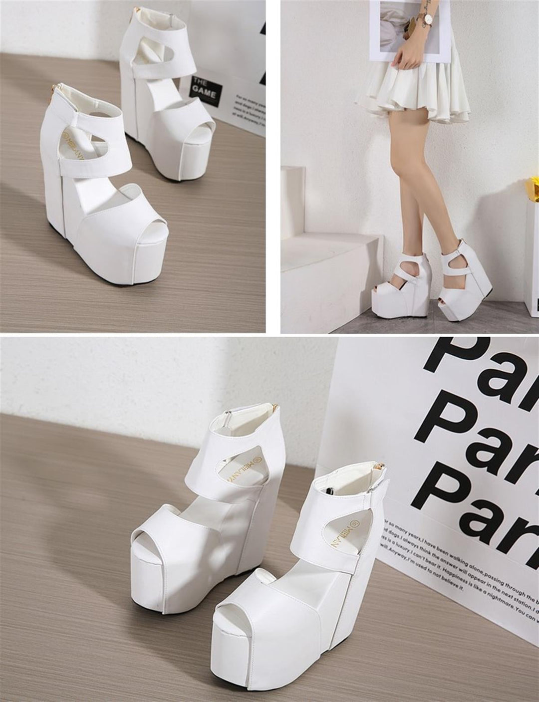 Wedge Sandals 6.5-inch