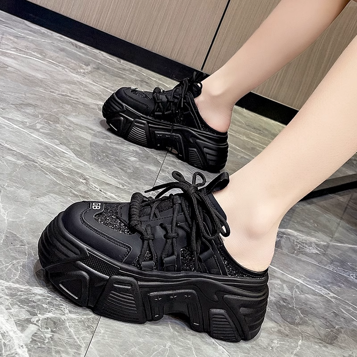 Wedge Black Terlik