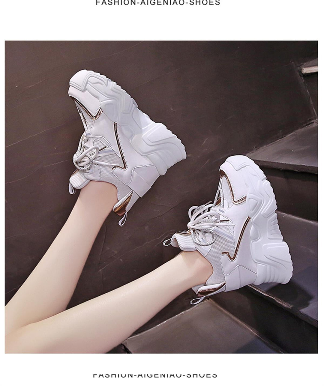 Wedge Sneakers 4.0-inch