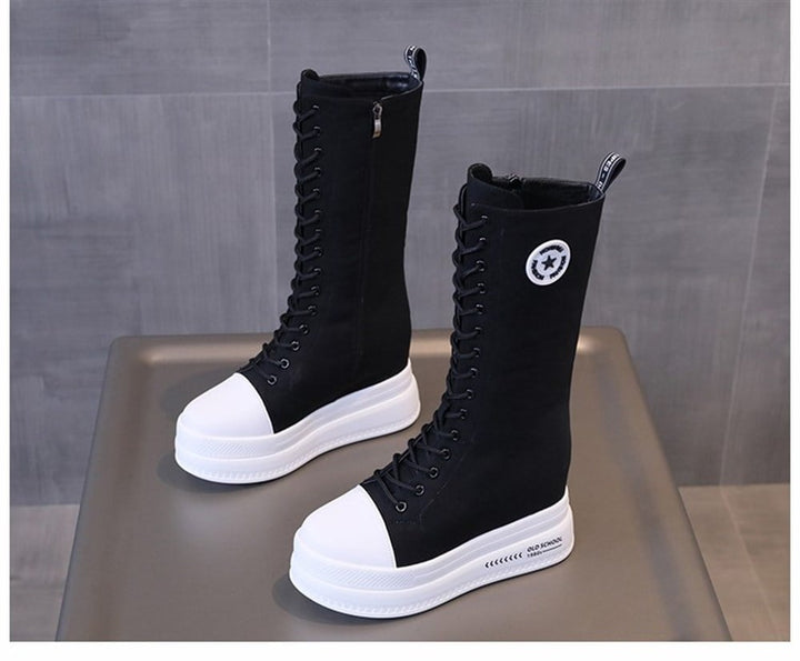 Wedge Spor Boots