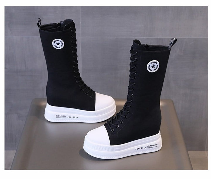 Wedge Spor Boots