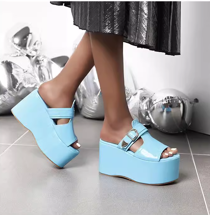 Wedge Slippers