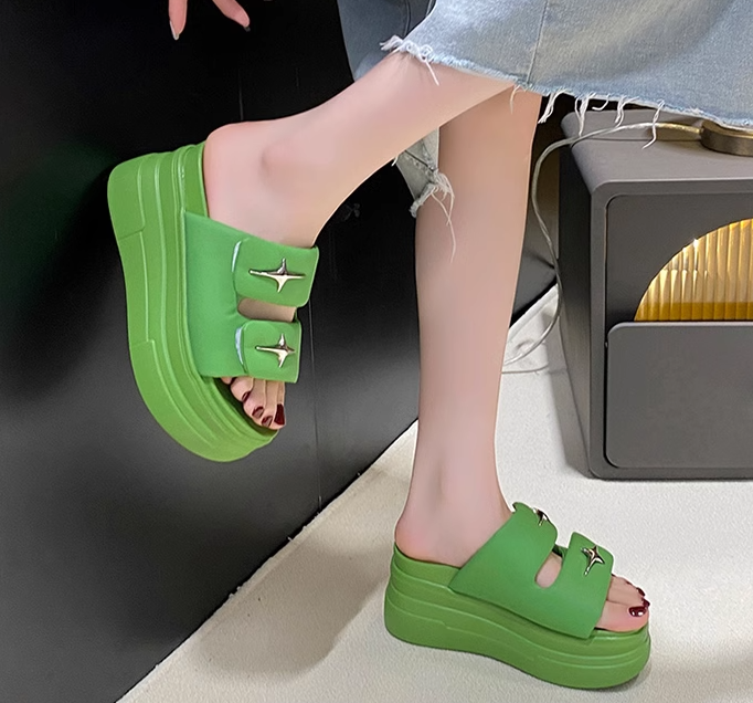 Wedge Slippers