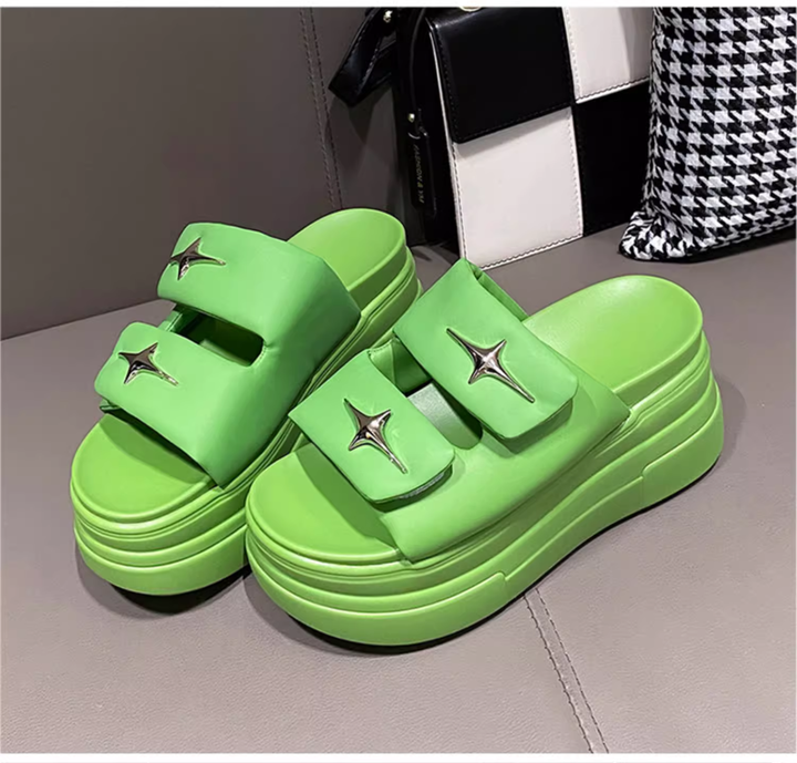 Wedge Slippers