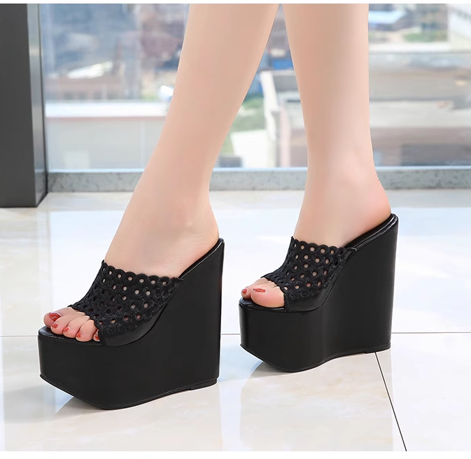Wedge Slippers