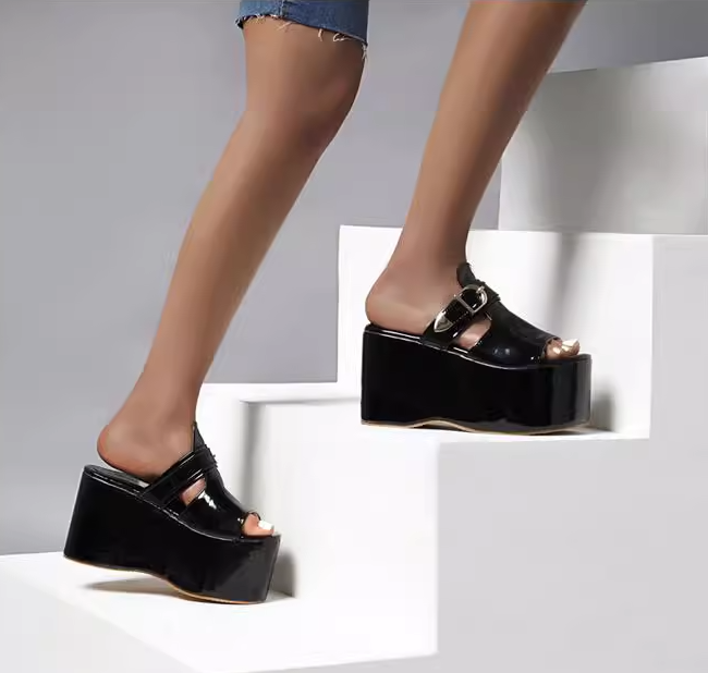Wedge Slippers
