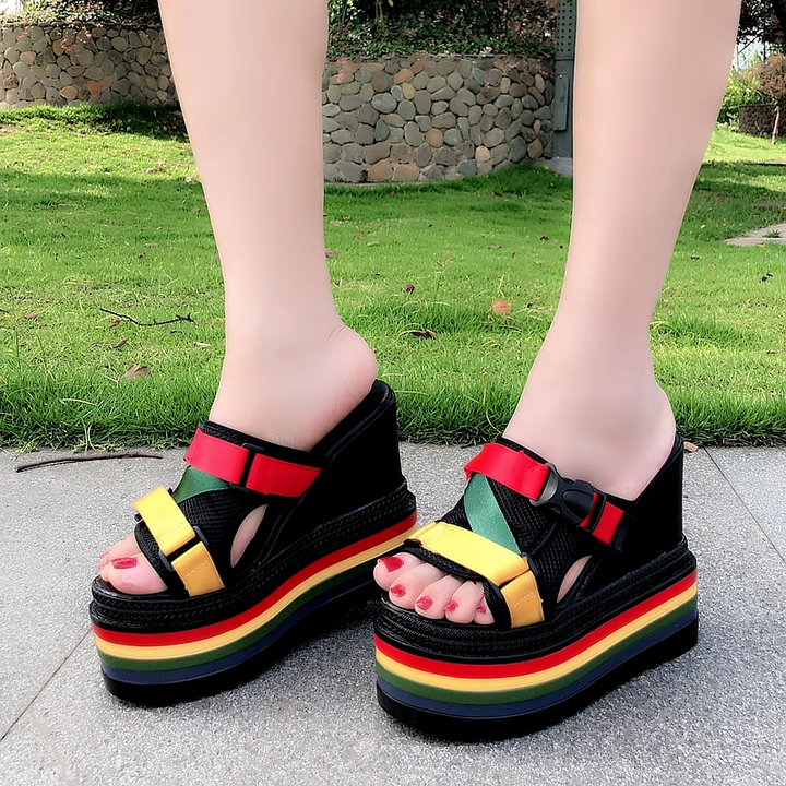 Wedge Slippers