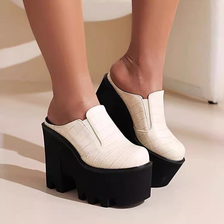 Wedge Slippers