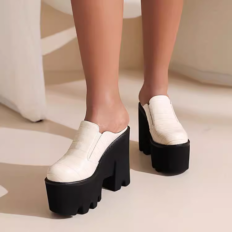 Wedge Slippers