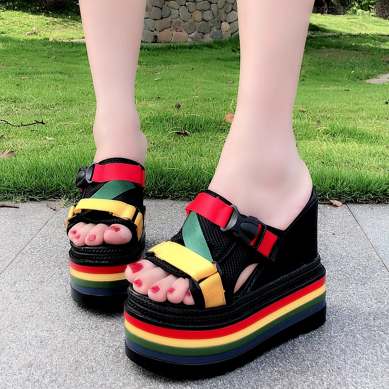 Wedge Slippers
