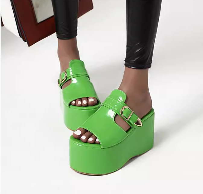 Wedge Slippers