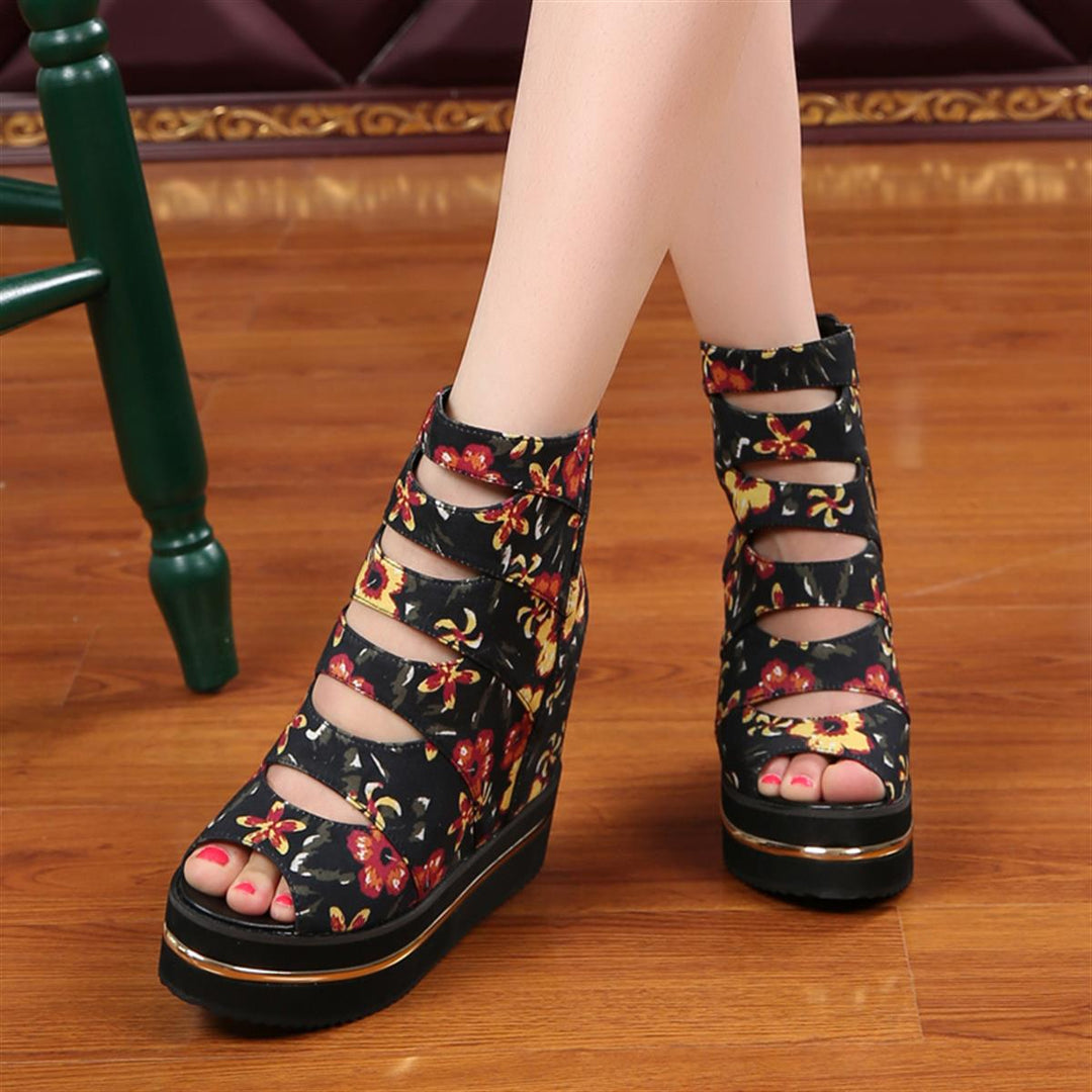 Wedge Summer Boots