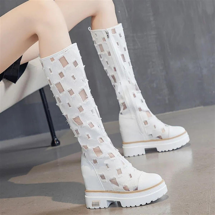 Wedge Summer Tall Boots