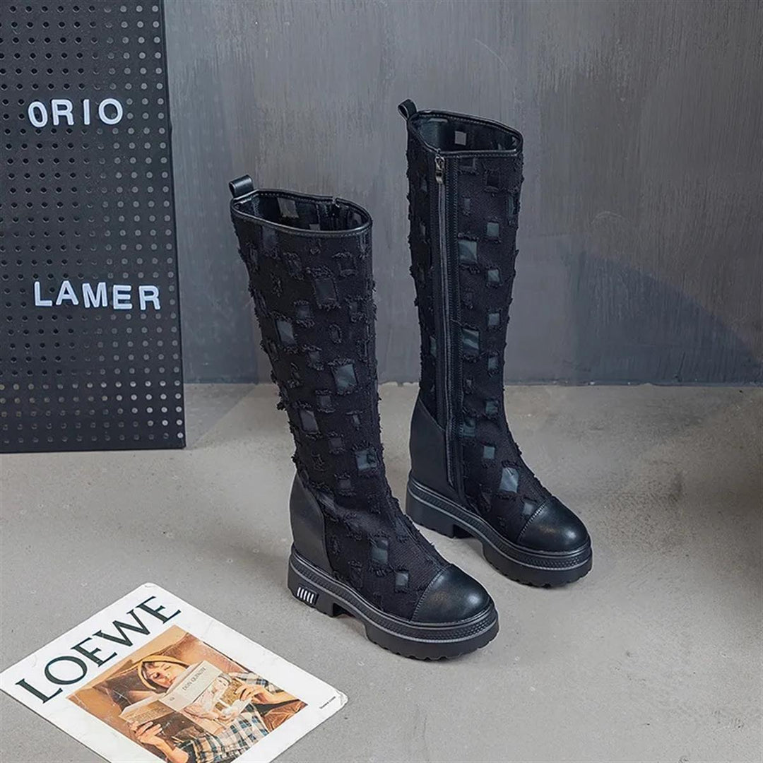 Wedge Summer Tall Boots
