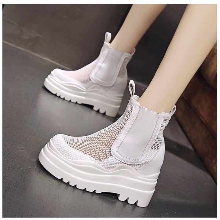 Wedge Summer Mesh Boots