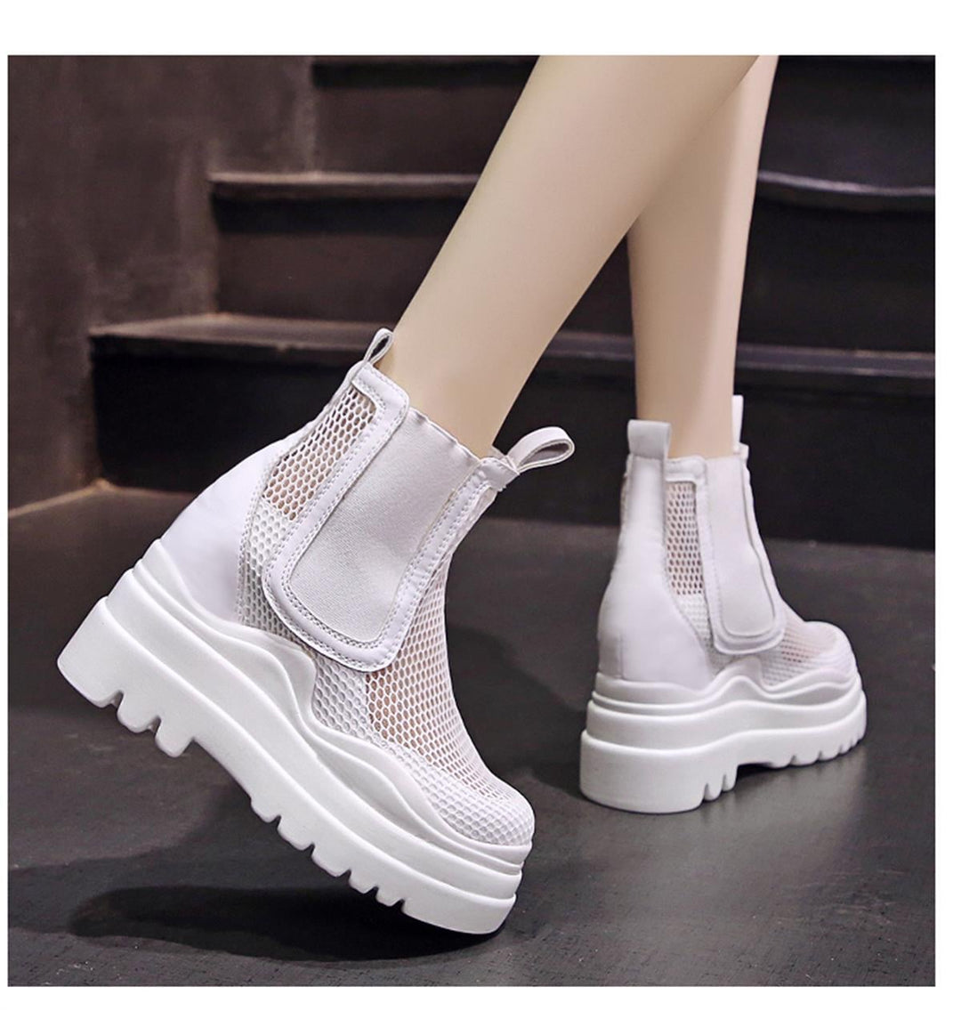 Wedge Summer Mesh Boots