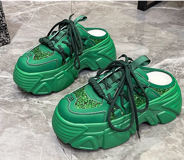 Wedge Green Terlik