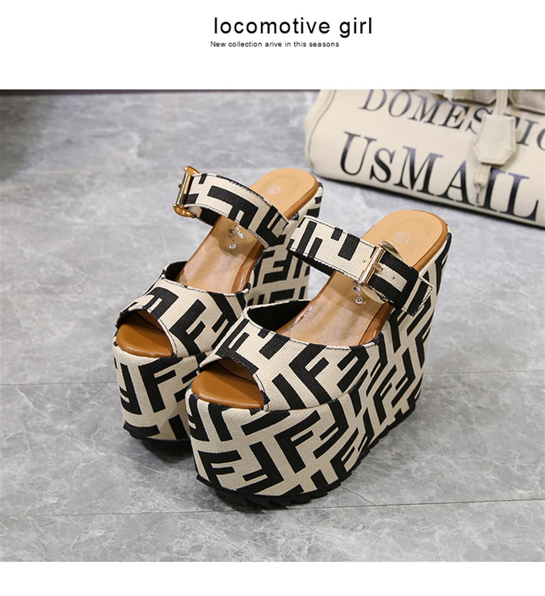 Wedgelu Slippers