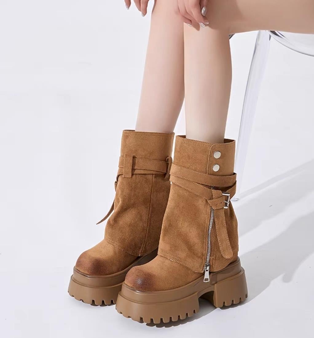Hidden Heel Boots 4.5-inch